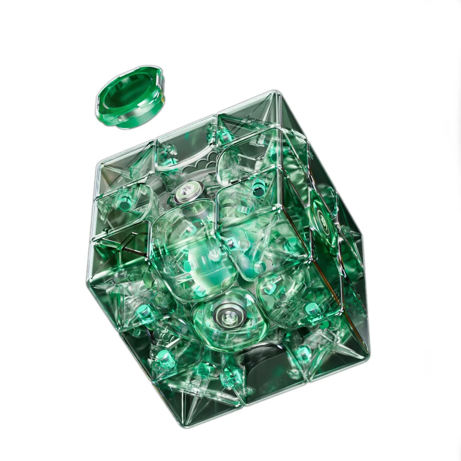 New Arrival MoYu WeiLong WRM V9 Speed Cube 3x3x3 Magnetic Maglev Puzzle for Kids Education-Enhancing PC Material Box Packing