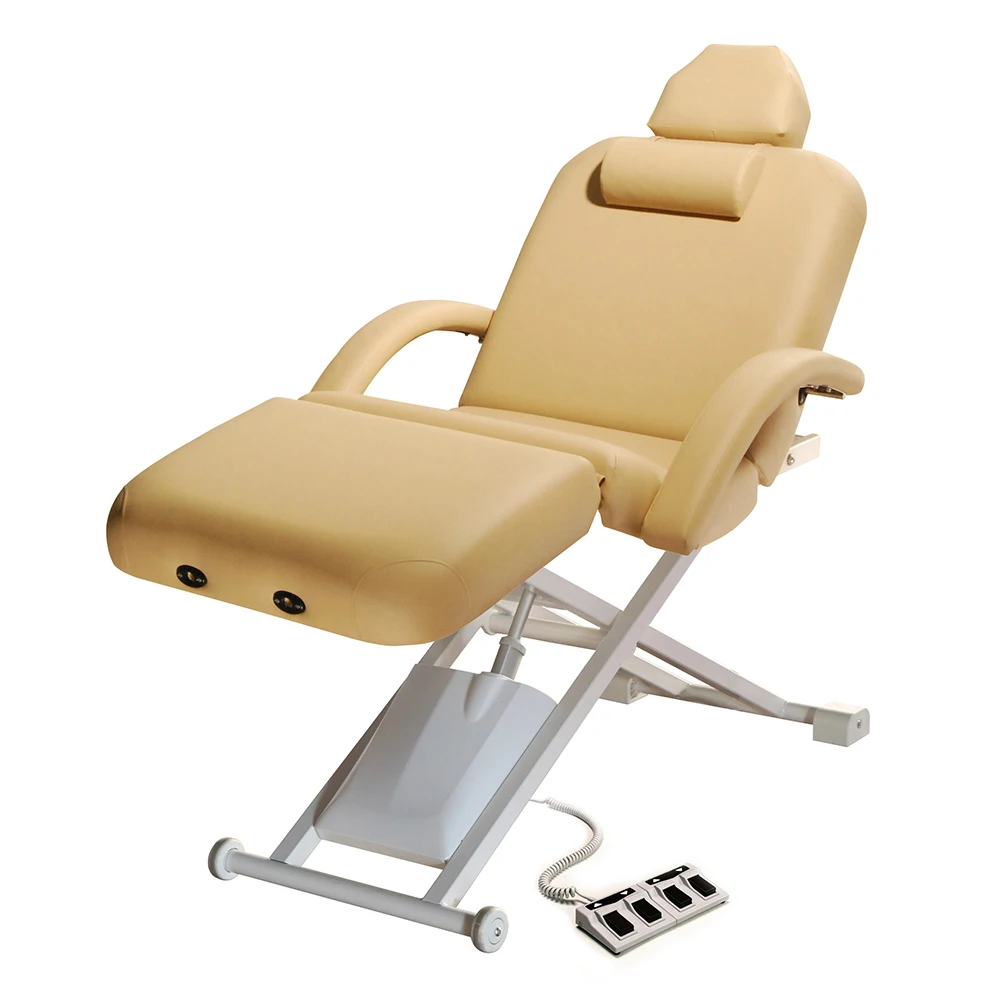 Manufacturer wholesale OEM Electrically controlled backrest and leg-rest Professional Salon Bed electric massage Beauty Spa bed