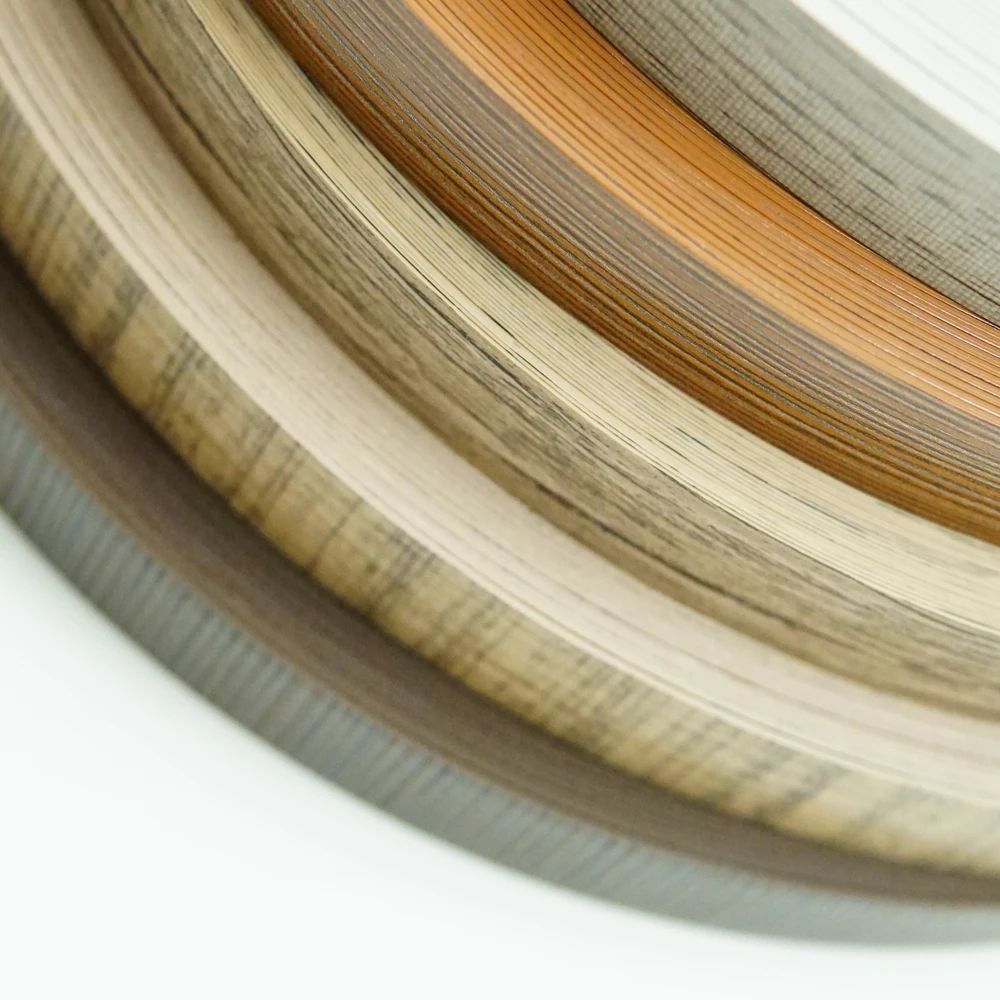 Embossment Surface Laminate PVC Tapacanto Product for Furniture Decors