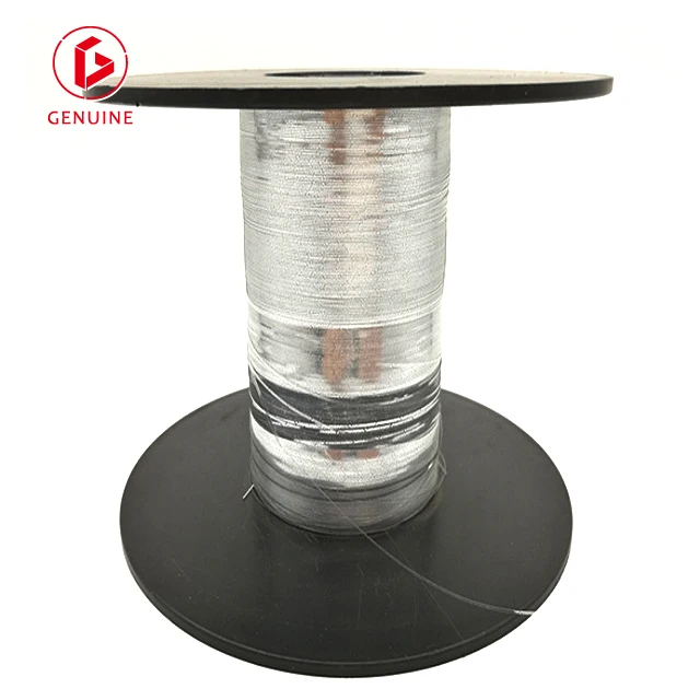 Swing thread for woven label in 0.8mm width with your Customize text or LOGO