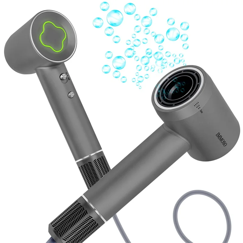 Hair Dryer 200 Million Negative Ionic Blow Dryer with 110000 RPM Brushless Motor Fast Drying High Speed Low Noise