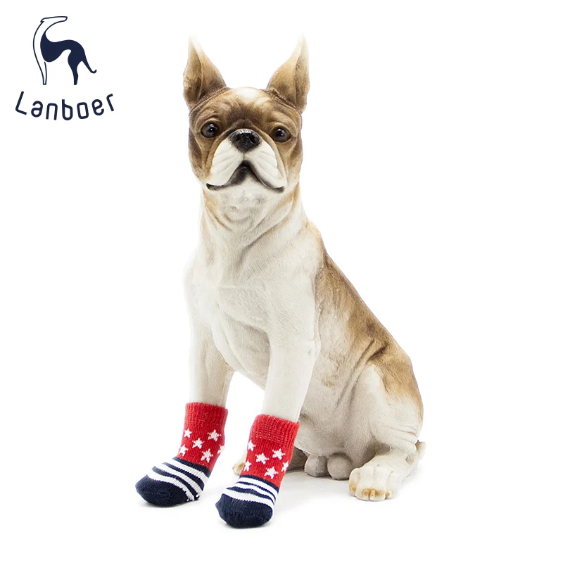 
 T-1A лучшее рождественское вязаное платье sox для домашних животных, одежда для собак, противоскользящие носки с защитой лап, индивидуальный дизайн, поддержка amazon ebay  