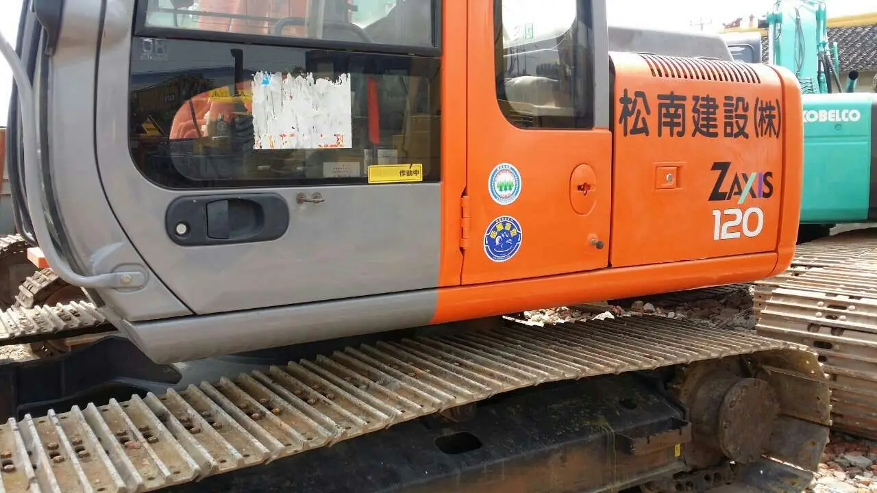 Japanese Used Hitachi ZX120 Hydraulic Excavator With Original Engine for sale