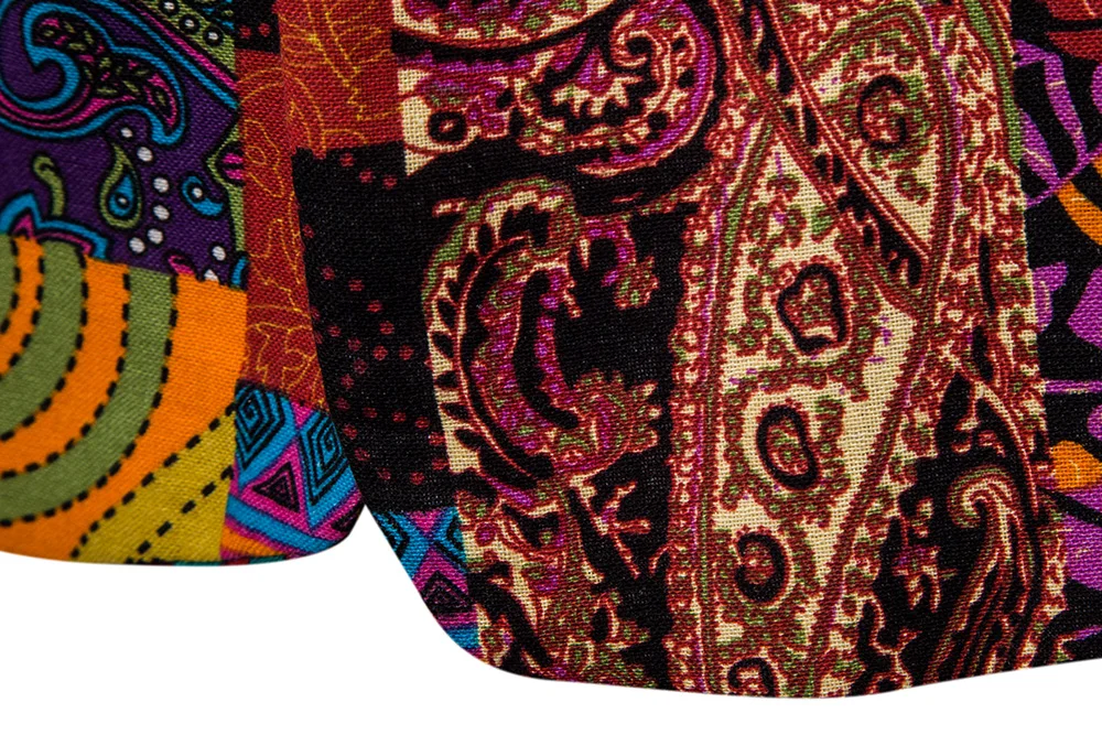 
Autumn And Winter New Double-breasted Plus Size Matching Casual Suit Youth Slim Fit Print Mens Suits 