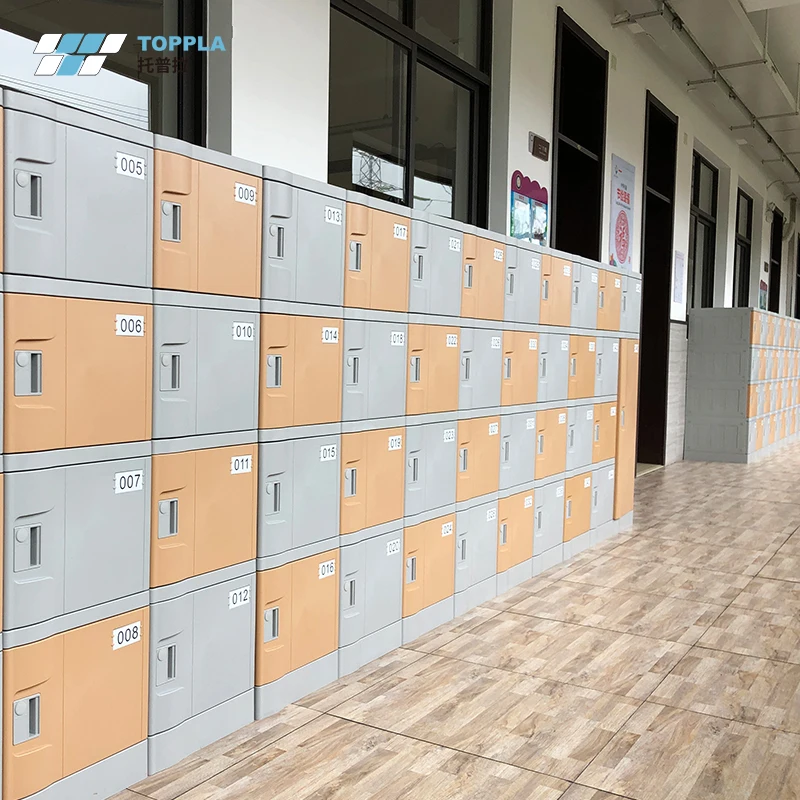 cheap indoor shelf sports single door 2 layers finger print cabinet lock hospital bed side safe for hotel pink storage locker