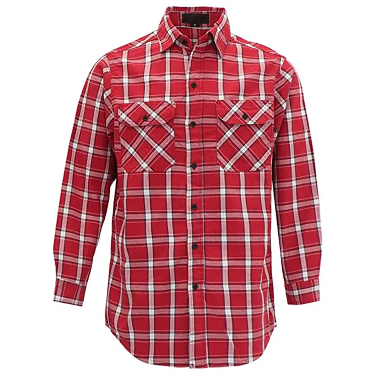 CAT 2 arc Rated electrician 88% cotton 12%nylon 7OZ fire resistant printed plaid shirt FR shirts