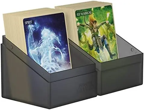 2024 custom waterproof and dustproof plastic MTG/CCG/TCG game card box for card collection Non-destructive fixation