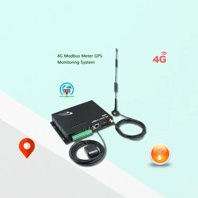 4G Ethernet recorder GSN8-HV-4GP RS485 data logger gps signal transmitter Flexible AC/DC power with internal battery backup