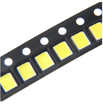 Светодиодные кристаллы smd epistar высокой мощности, 2 Вт, 0,5 Вт, 1 Вт, 3 в, 6 в, 9 В, 2835 светодиодов, холодный белый smd
