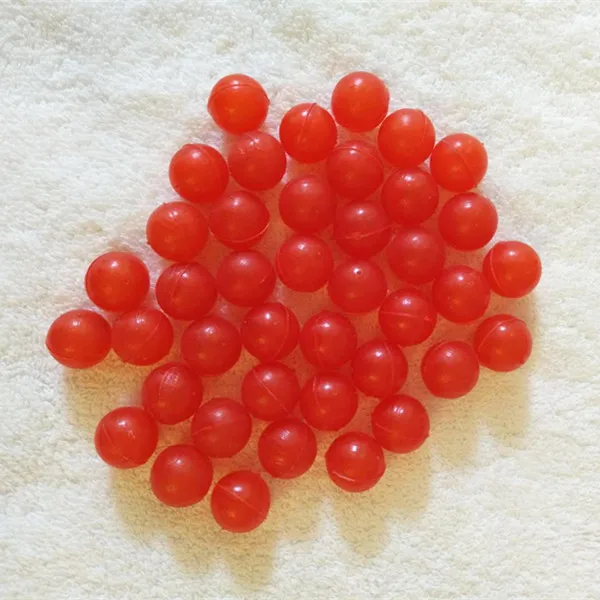 High polished PP hollow plastic ball smooth plastic hollow ball transparent large colorful plastic ball