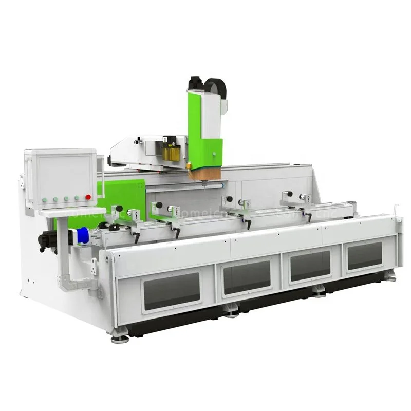 4 Axis CNC Machining center for Aluminum profile Cutting and Drilling Window Door