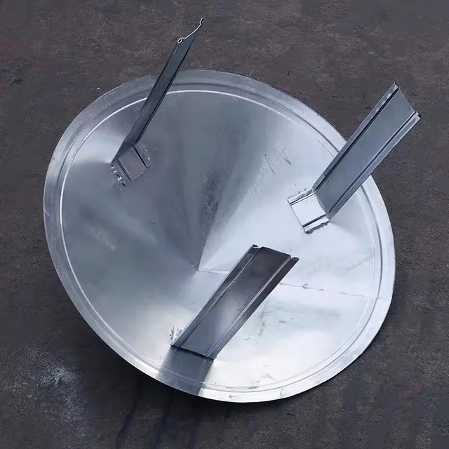 HVAC system spiral duct roof umbrella cowl galvanized steel duct fitting