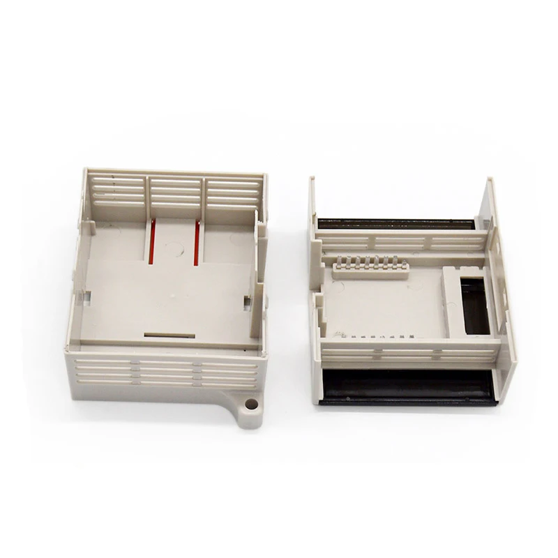 SZOMK Din rail industrial plastic enclosure electrical control boxes distribution box 110x75x65mm