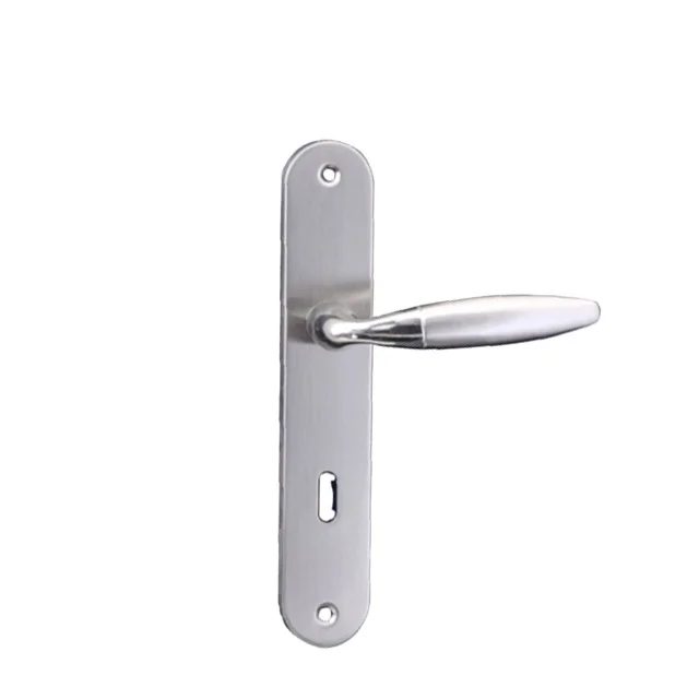 Stainless Steel Wooden Door Handle Poignee De Porte