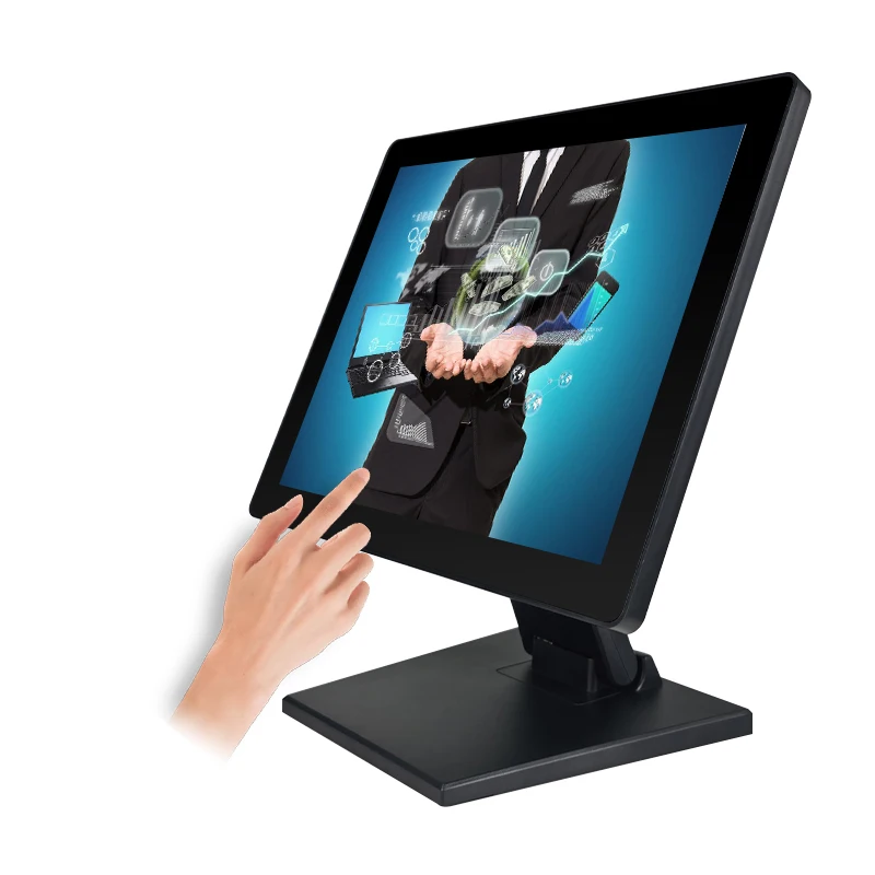 
VESA desktop 12 inch 1024 x 768 lcd multi touch PCAP capacitive touch monitor 