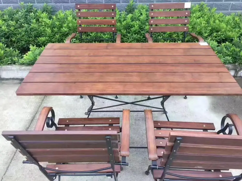 Outdoor bamboo Classical Cafe Tables & Chairs