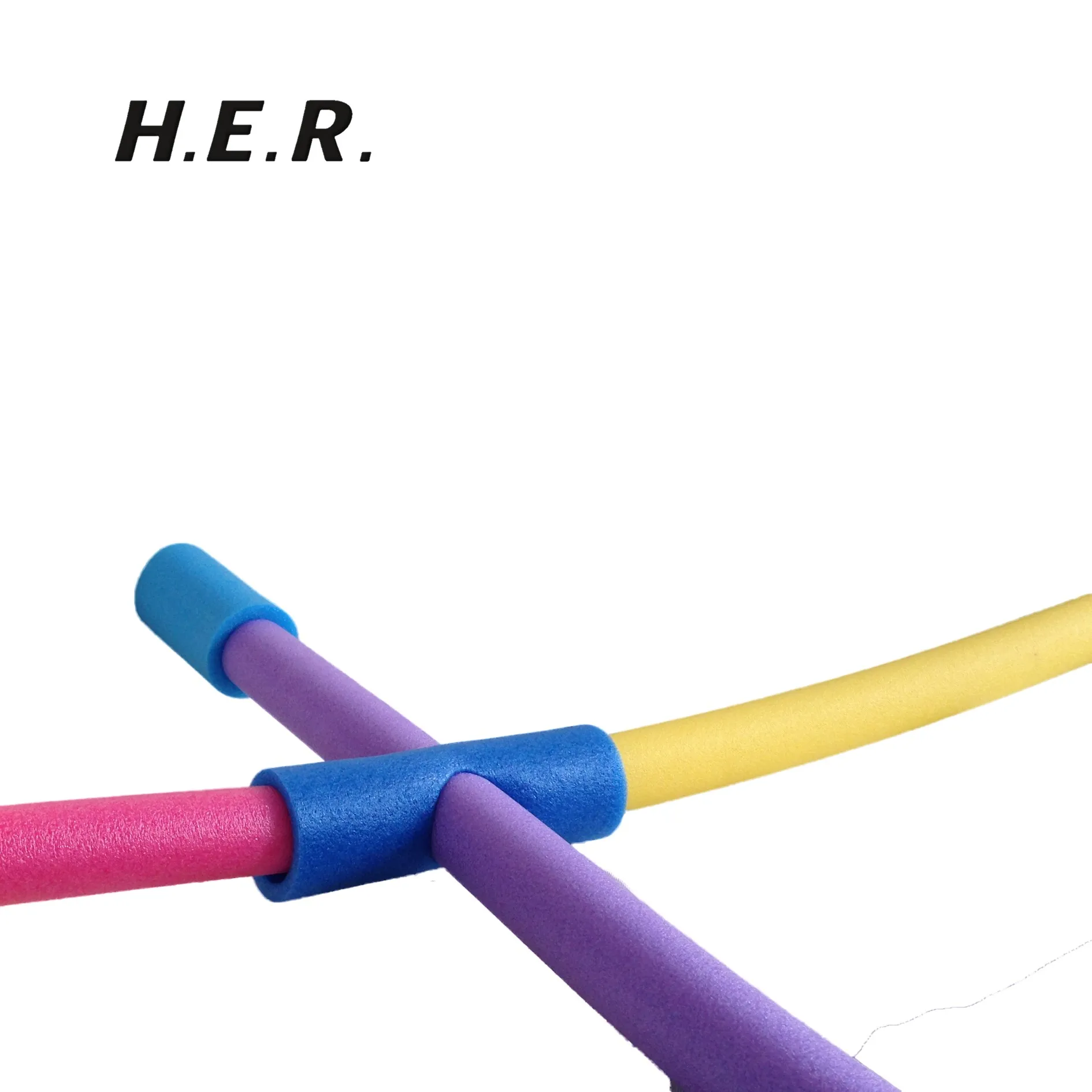 Customized Pool Floater Swimming Rod Joint Swimming Noodle Connector Pool Noodle Connector