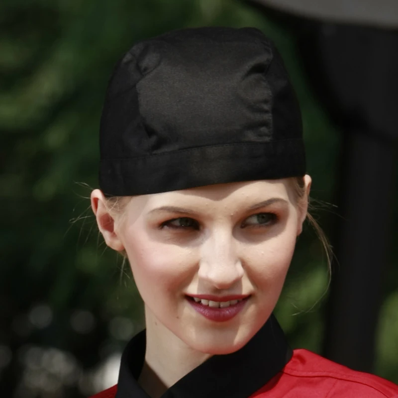 CHECKEDOUT in stock turban paddle chef hat for restaurant