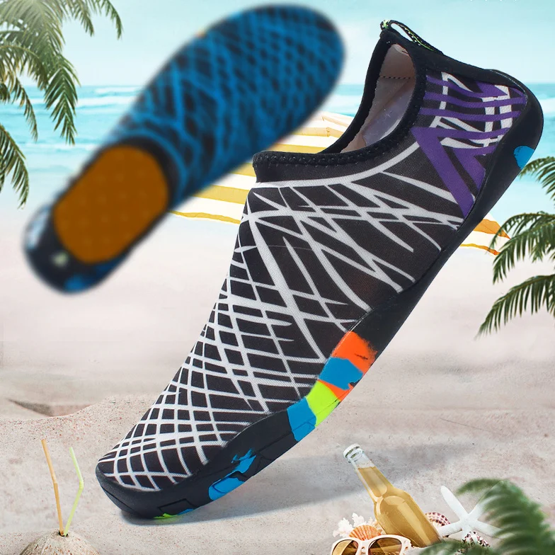 Summer Water Shoes Men Beach Sandals Upstream Aqua Shoes Man Quick Dry River Sea Slippers For Surfing