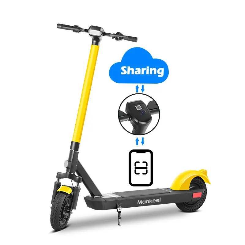 Mankeel Pioneer Shared Mobility Scooter Sharing App 500W 48V 10Inch Ride Iot Electric E Sharing System Shared Scooter
