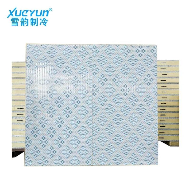 Paintable insulation board SIP panels steel foam panels for cold room