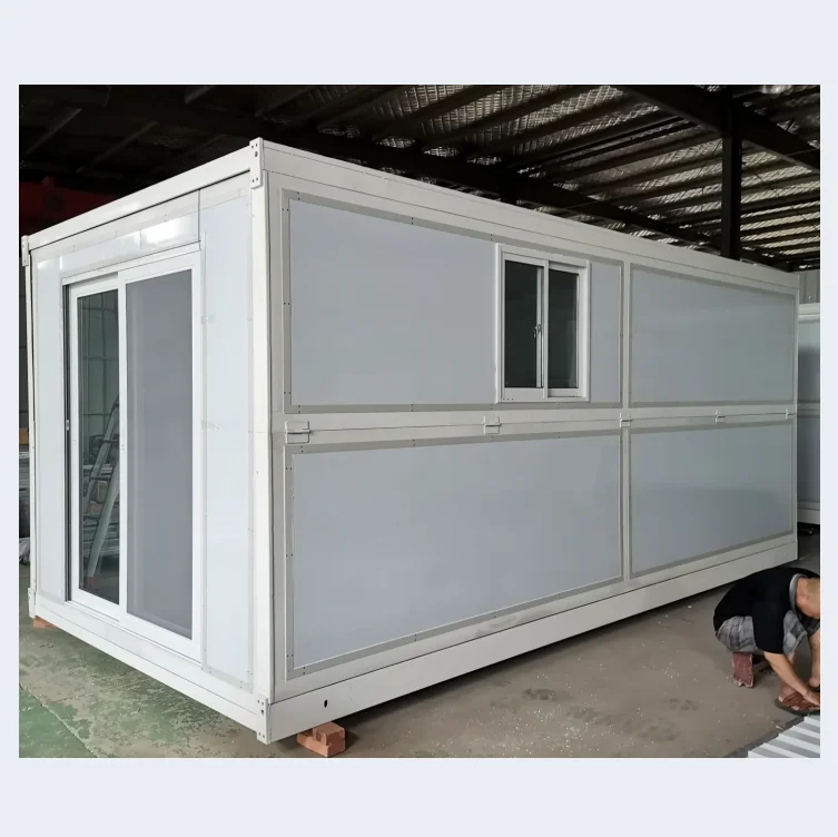 (AU Standard)Modular foldable house new design folding prefab steel frame modular container homes
