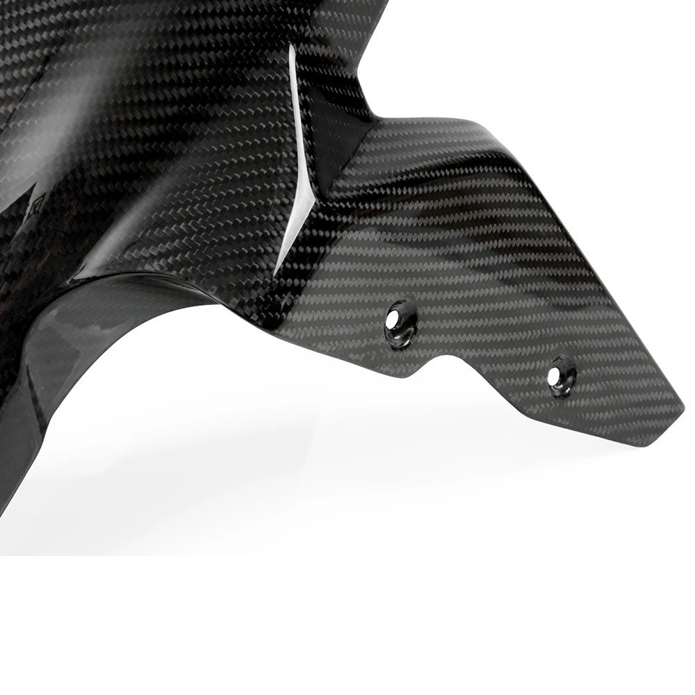 100% Carbon Fiber  Front Fender Replacement S1000RR /S1000R/ HP4/  S1000XR In Twill Weave 100% glossy finish  black