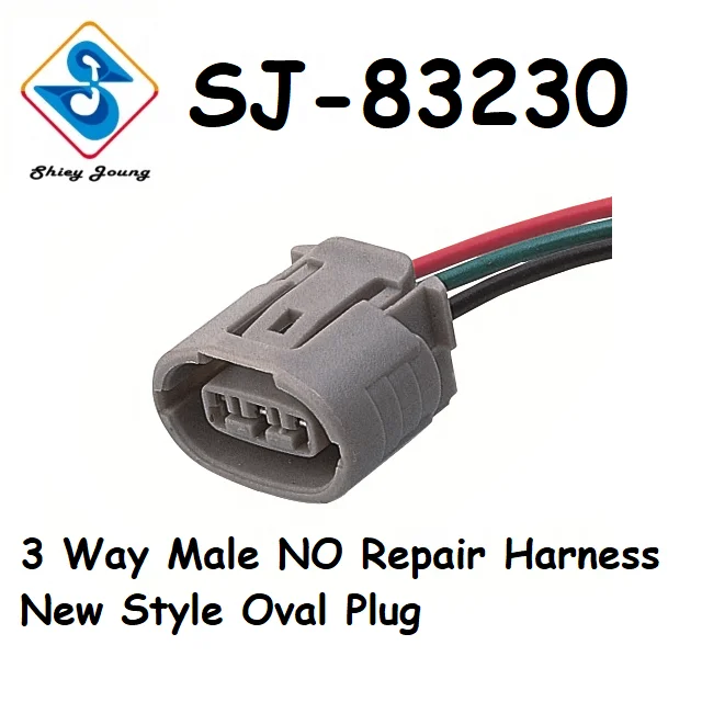 F81Z 10346 EARM 2 Way Alternator Repair Connector Wire Harness 2 Pin Auto Wire Harness Alternator Plug