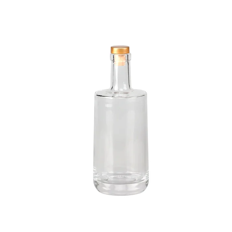 lid and packaging 3 lt glass bottle for vodka liquor with cork