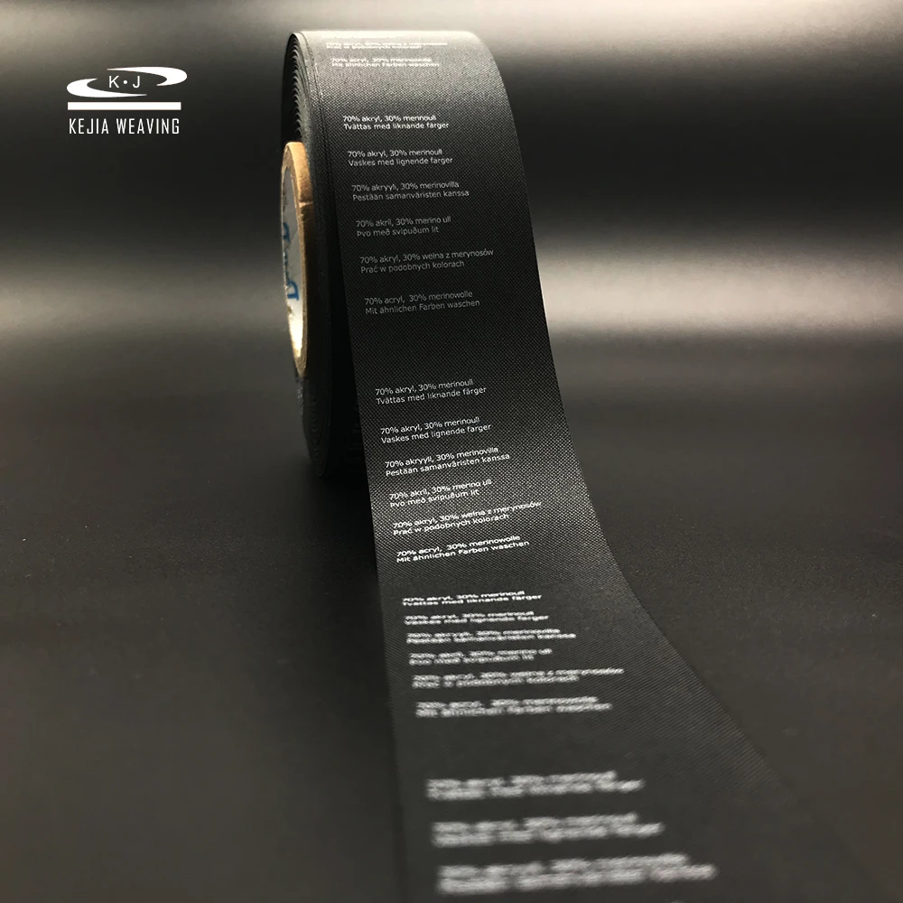 Wholesale Custom Quality Assured Unique Printing Crafts Printed Satin Ribbon