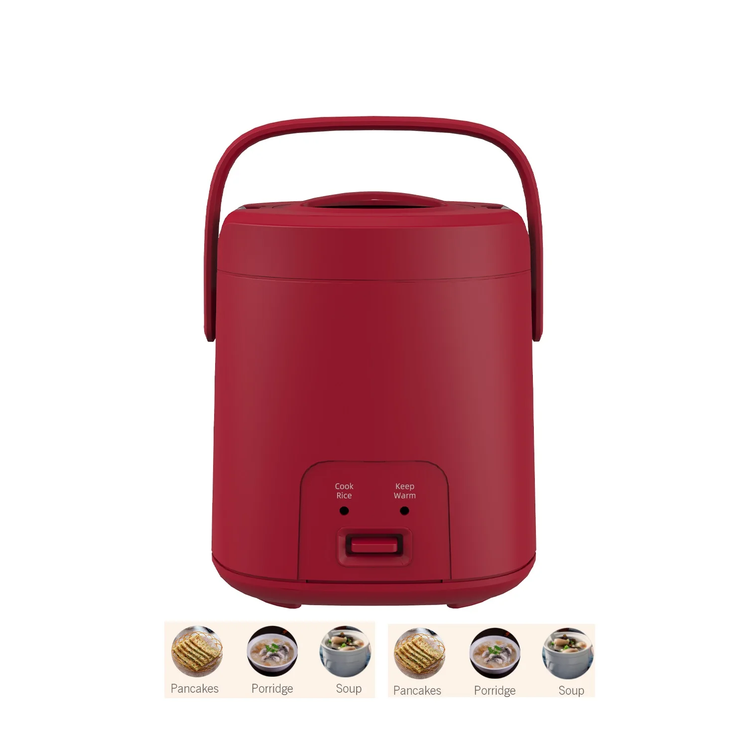 1.5L non-stick coating inner pot with steamer  mini rice cooker