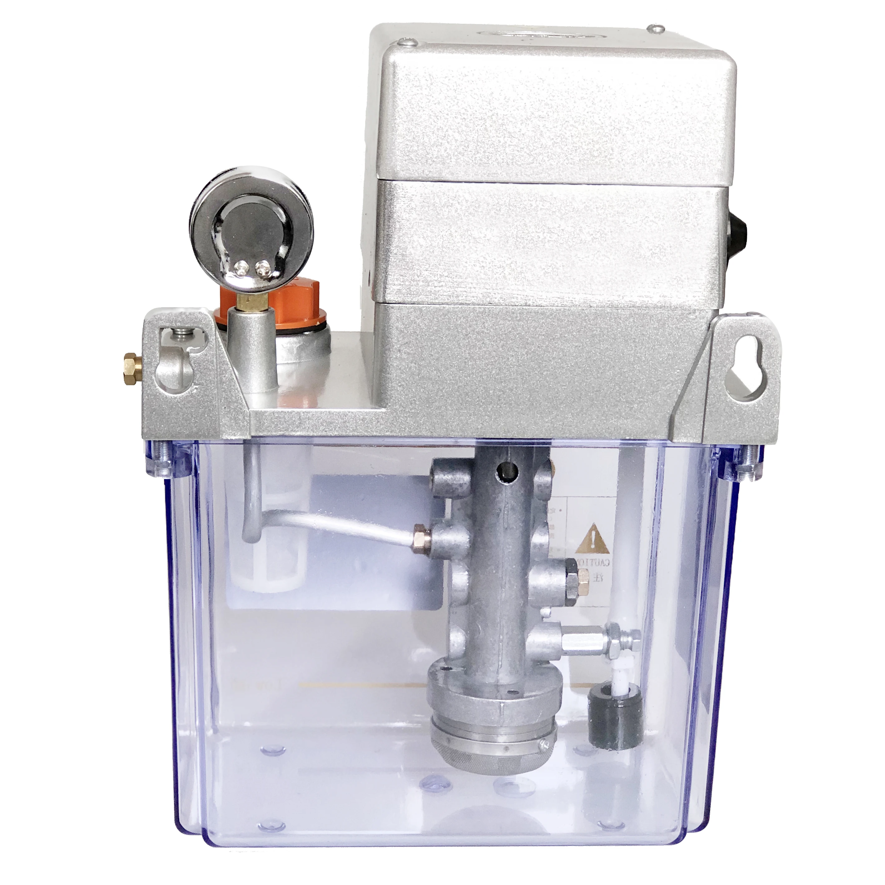 CE TZ2202-200X Электрический шестеренный масляный насос 2L PLC управление небольшой контроль смазочный блок для станка с ЧПУ Централизованная смазка