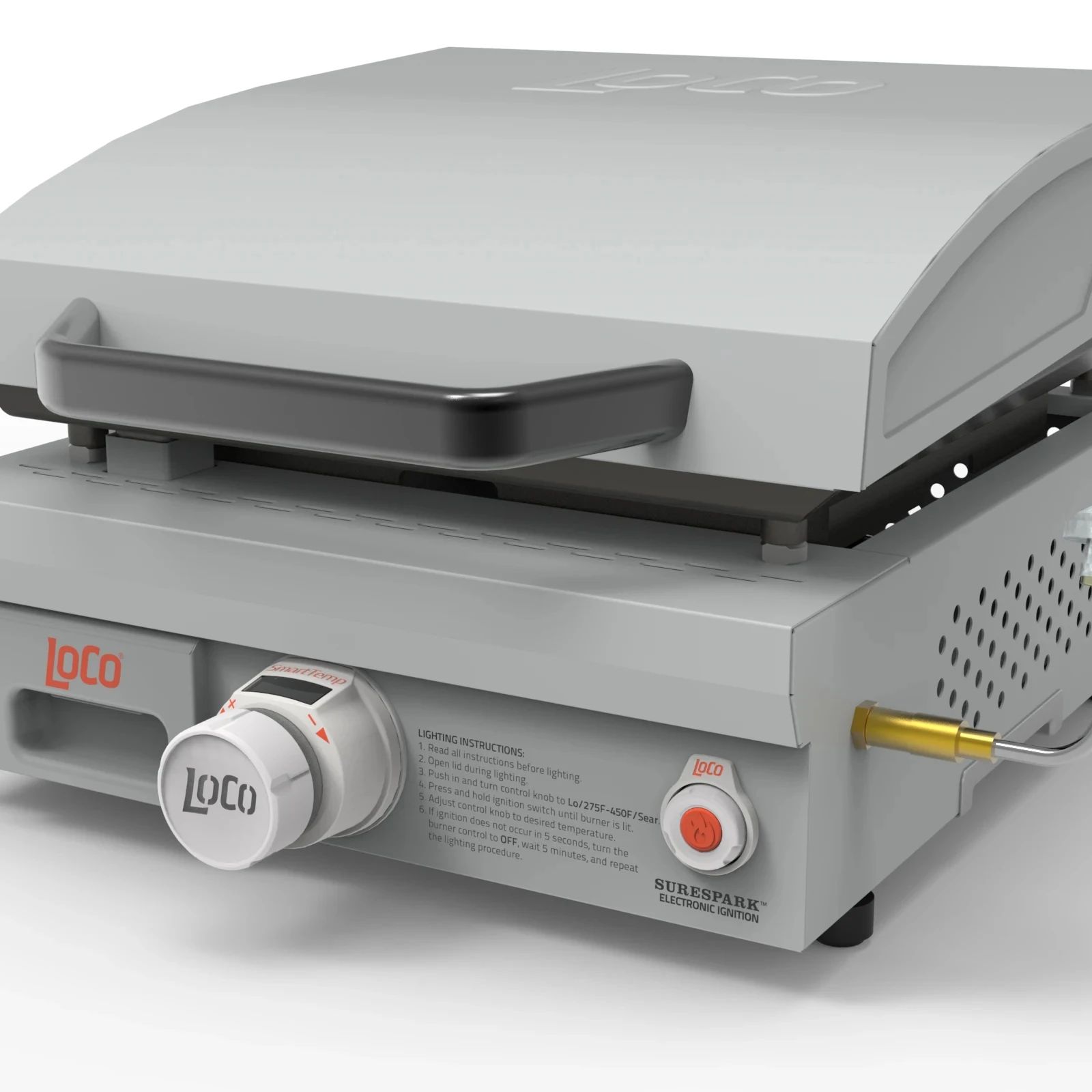 2024 новый газовый гриль, гриль для барбекю, газовый гриль для барбекю, портативный Настольный 16-дюймовый 1-горелка, домашний пропан