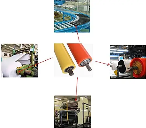 Double chain steel tapered conveyor rollers