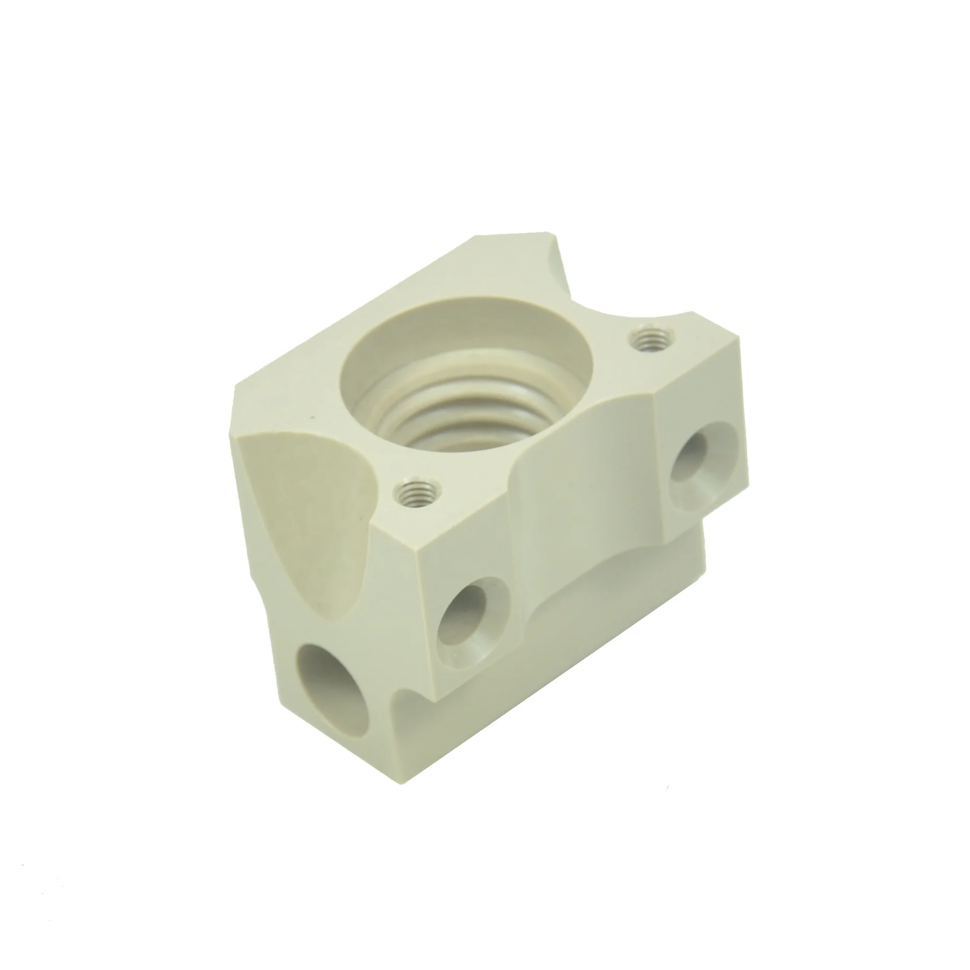 Oem Factory Made Precision CNC Lathe Machining Manufacturers Nylon Pom Delrin Peek Abs Pvc Plastic Parts