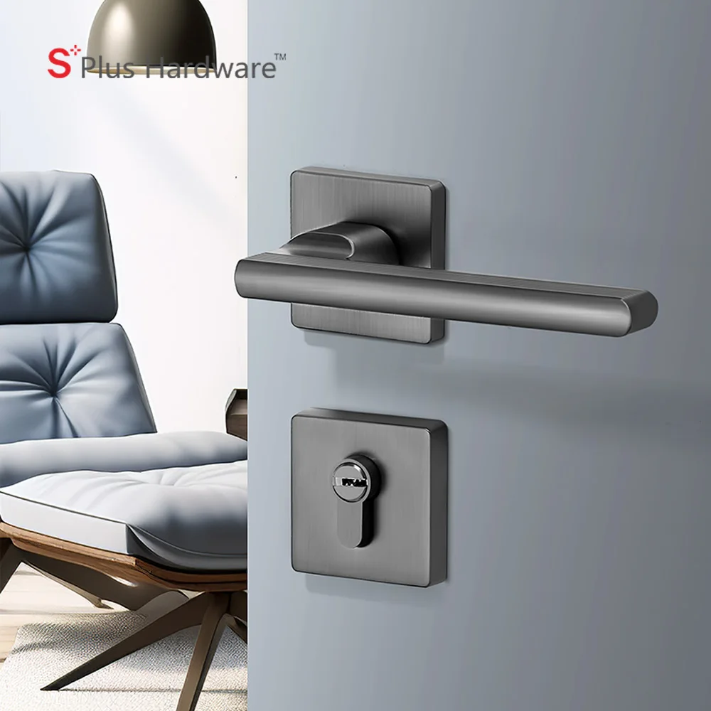 Mortise Door Lock Zamak Zinc Alloy Door Handle