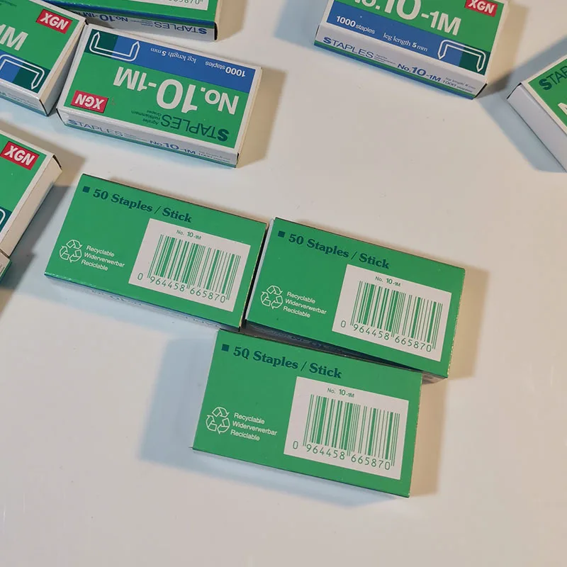 No.10 staples 1000 pieces per box small stapler staples special staples office supplies wholesale stapler pin