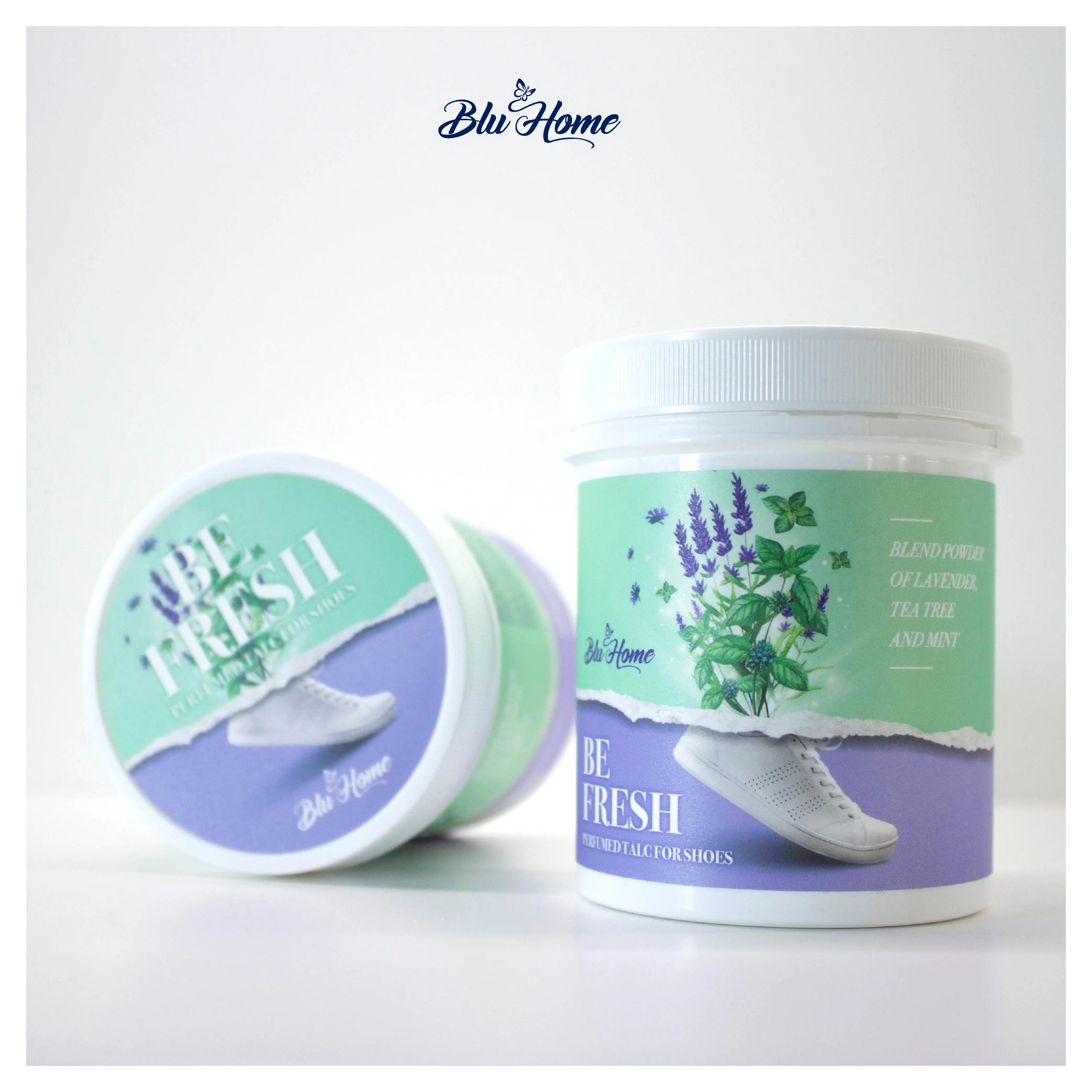 Blu домашний 100 грамм свежая мята и Лавандовый аромат натуральные порошки эфирные масла для парфюмерной обуви