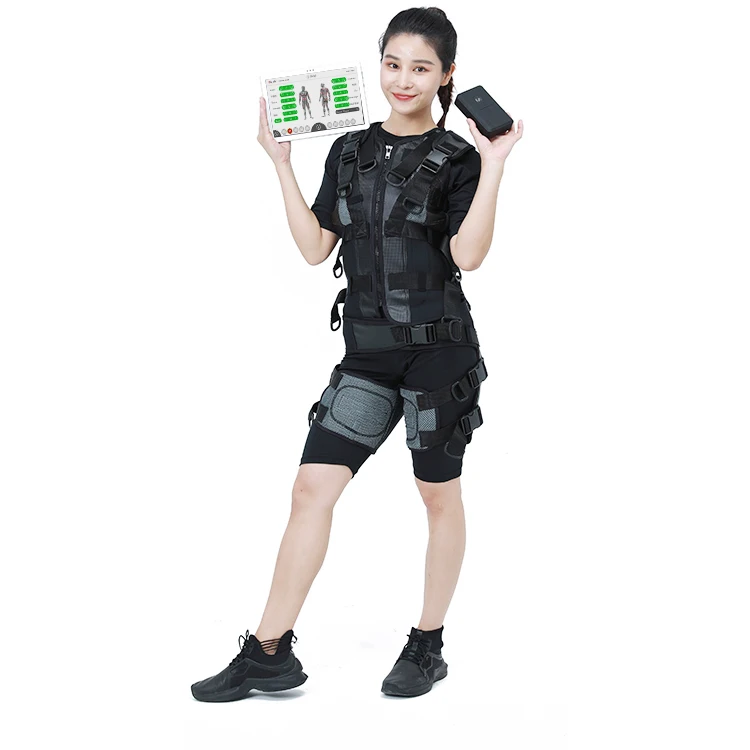 Electrical Muscle Activation EMS jacket with EMS body Training Device