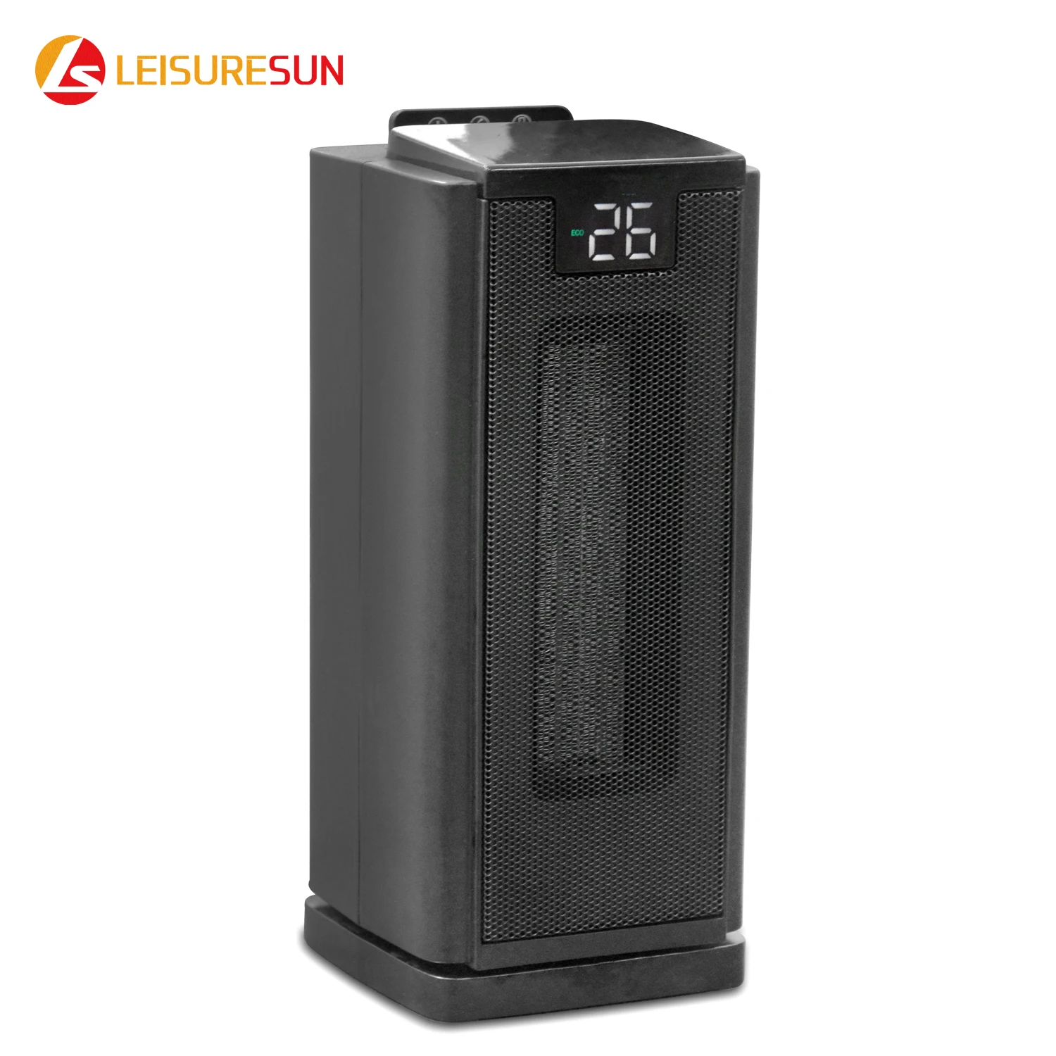 PH210T Digital Thermostat 1800W PTC Ceramic Table Heater 70 Degree Crossflow Fan Widespread Oscillation Angle Portable