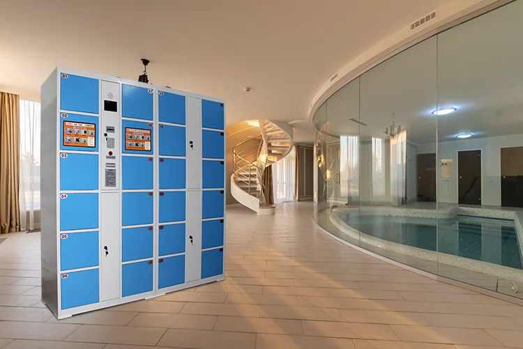 Safe smart steel parcel automatic electronic delivery locker