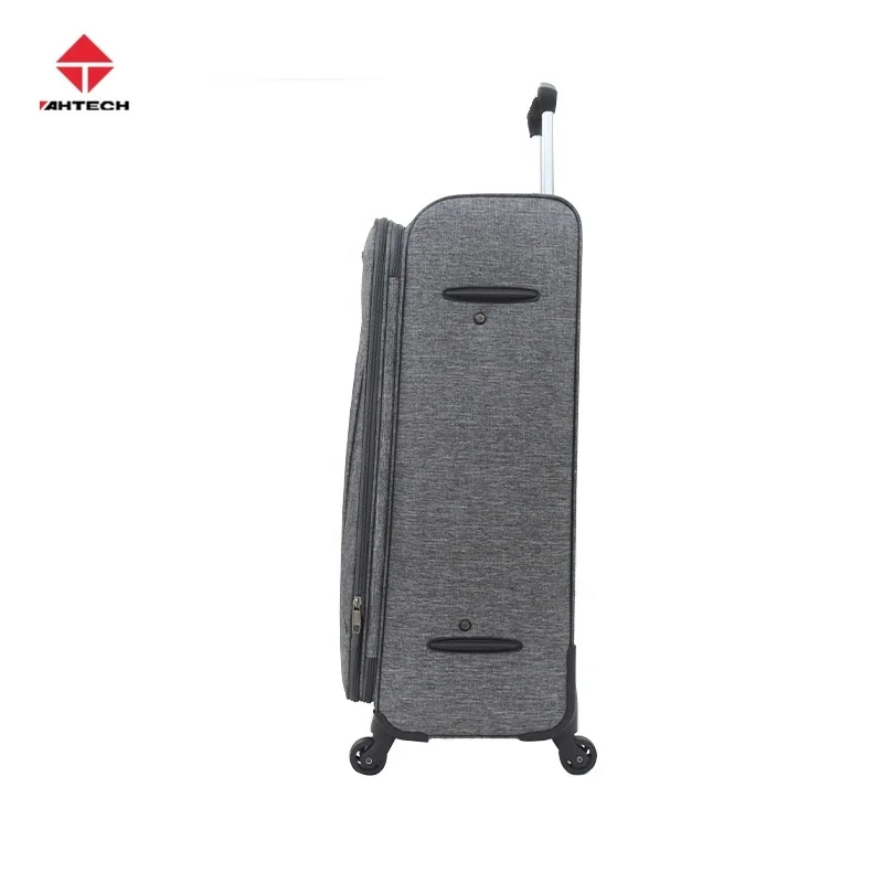 Anti Water Expandable Softside Bag Durable Large Ultra Lightweight Checked Suitcase with Rolling Spinner Wheels
