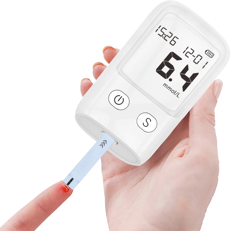 New Manufacture Diabetes Digital Blood Glucometer Accu Chek Blood Sugar Monitor Kit Blood Glucose Meter