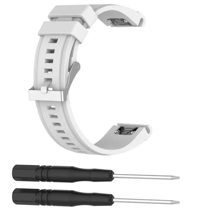 For Garmin Fenix Quick Release Band , Soft Silicone Sport Watch Strap for Garmin Fenix 6X/fenix5X/fenix3 HR/D2