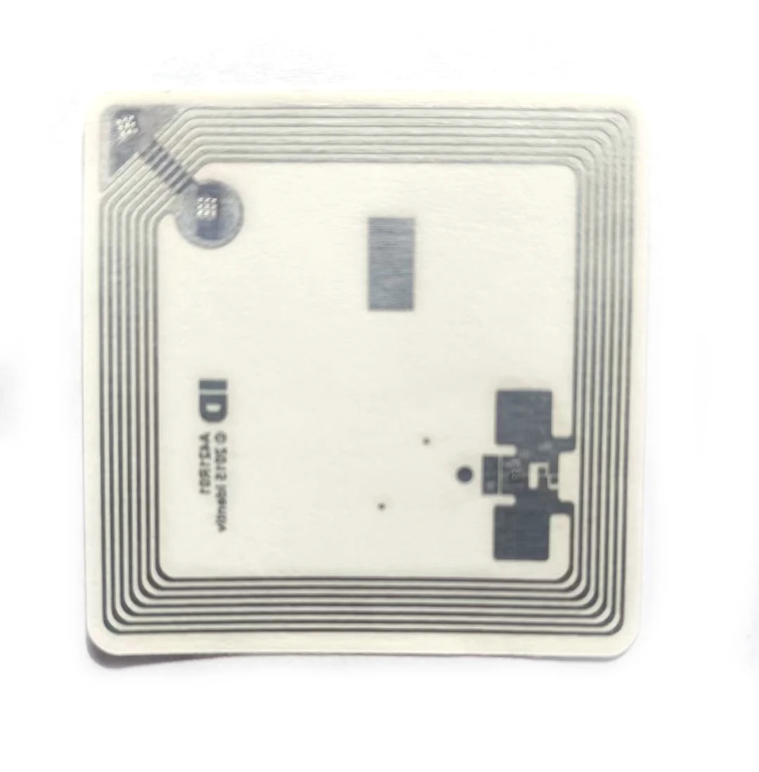 Long Range Nfc Rfid Library Labels Iso15693 Icod Slix Rfid Paper Tags Sticker For Library Books And File Management