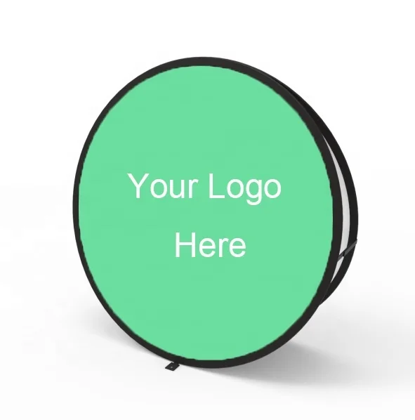 Переносной складной горизонтальный баннер для гольфа