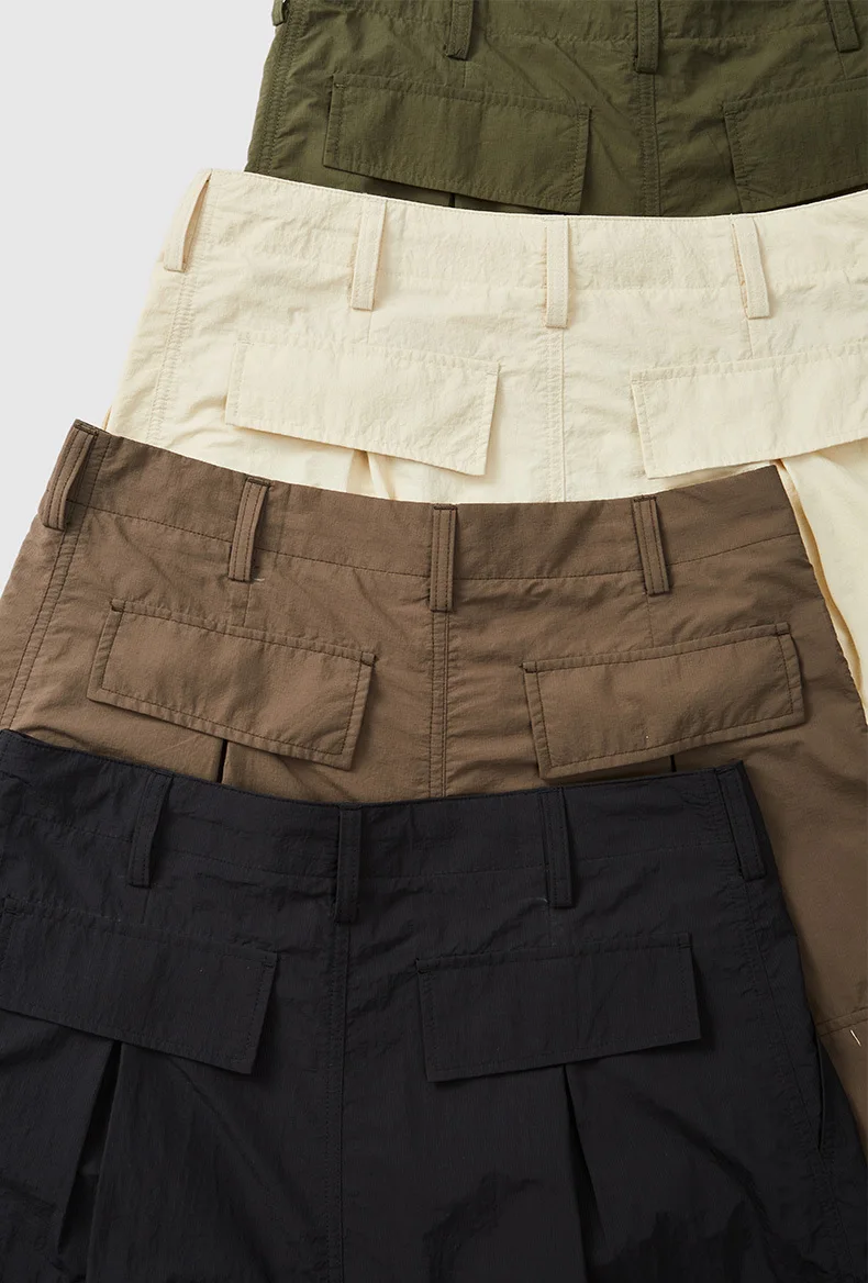 Wholesale Cargo Pants Men Trouser Pants Cargo Pockets Mens 100% Nylon Washed Pants