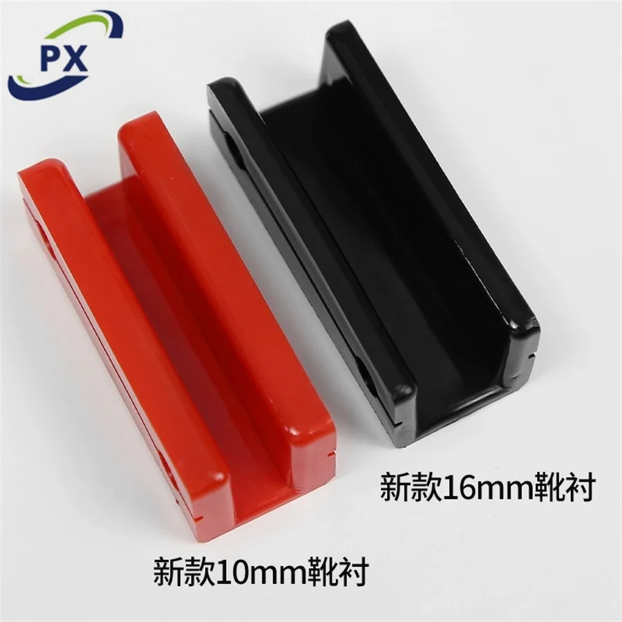 Original Elevator door guide shoe Elevator counterweight auxiliary rail slider Elevator car sliding guide shoe 80mm Lift parts
