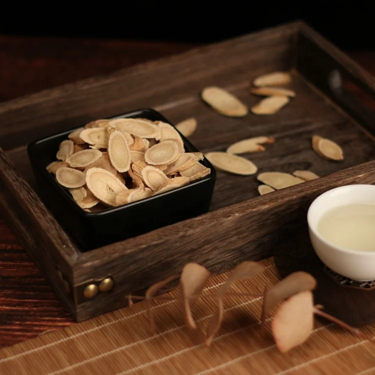 Huang qi China Supply Health Tea Mongolian Milkvetch Astragalus Root Slice