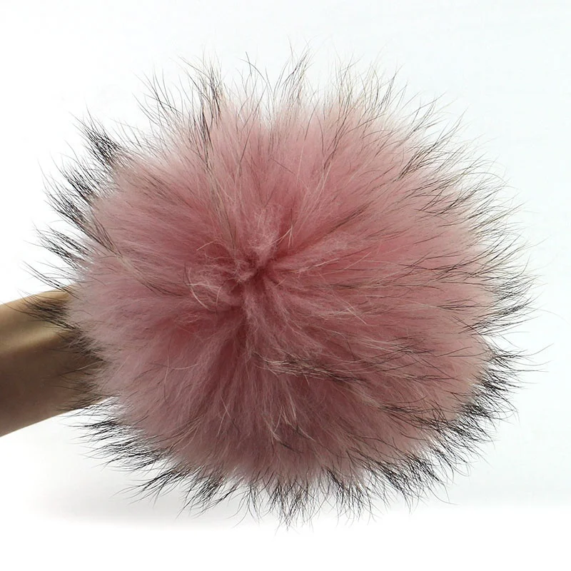
Racoon Fur Pom Poms Balls 100% Real Ball China Raccoon Fur 